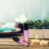 ULTECHNOVO 10pcs 10ml Glass Essential Oil Roller Bottles with Gradient Purple-orange Design, Refillable Perfume Roller-on Bottles with Black Caps for Aromatherapy and Cosmetic Use view 4