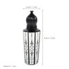 HAKIDZEL 6pcs 15ml Black Glass Roller Bottles for Essential Oils and Perfume, Refillable Travel Oil Roller Containers with Engraved Ball Applicator for Aromatherapy and Personal Care view 2