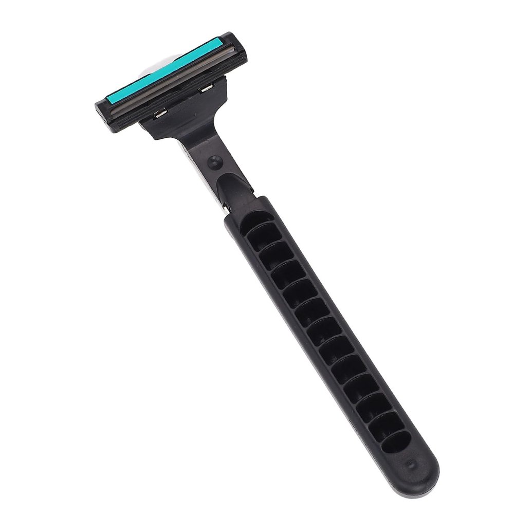 Yinhing Men's Beard Clipper Double Layer with 20 Stainless Steel Blades Comfortable and Ergonomic Manual Tool for Men