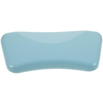 Balacoo Soft Pu Bath Pillow for Bathtub Headrest with Suction Cups, Supple Tub Cushion for Home Spa and Relaxation, Blue Waterproof Bathtub Pillow for Neck and Back Support