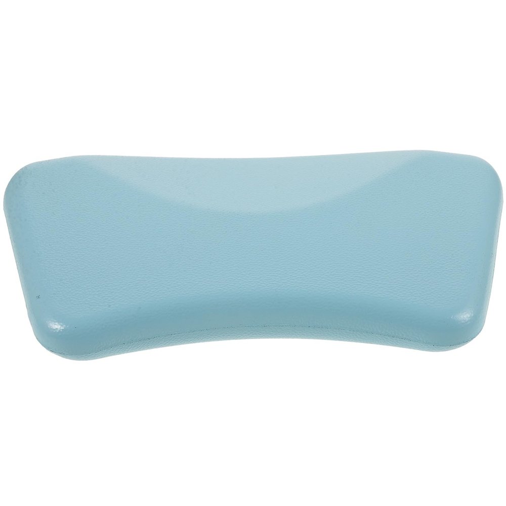 Balacoo Soft Pu Bath Pillow for Bathtub Headrest with Suction Cups, Supple Tub Cushion for Home Spa and Relaxation, Blue Waterproof Bathtub Pillow for Neck and Back Support