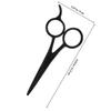 PartyKindom Stainless Steel Grooming Scissors 2pcs 5-inch Beard and Eyebrow Trimmer Scissors for Men Sensitive Areas Facial Hair Cutting and Shaping view 2