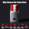 3-Color Face Paint Stick, Soccer Game Day Cheering Makeup, Long-Lasting Sweatproof Sports Face Paint, Easy-Wash Kid-Friendly for Adults & Kids (Red White Red) view 2