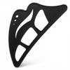 All-in-One Silicone Makeup Stencil Tool, Black, Eyeliner Guide, Eyeshadow Aid, Mascara Shield, Lip Contouring view 1