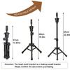 WHLRJR Wig Head Mannequin Head for Wigs, Wig Stand with Head for Hair Styling Practice Display Wigs Making Tripod Stand with T Pins Set (22 inch) view 4