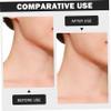 Neck Tape, 8Pcs Neck Lift Tape Elastic Breathable Wrinkle Removing Strips with 40 Adhesive Pads Self-adhesive SKin Friendly Face Lift for Women, Skin Color, Strips view 3