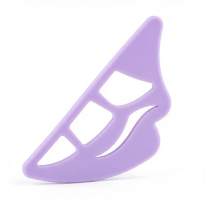 All-in-One Silicone Makeup Stencil Tool, Eyeliner Guide, Eyeshadow Aid, Mascara Shield, Lip Contouring, Flexible and Skin-Friendly