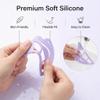 All-in-One Silicone Makeup Stencil Tool, Eyeliner Guide, Eyeshadow Aid, Mascara Shield, Lip Contouring, Flexible and Skin-Friendly view 3