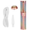 USB Hair Removal Shaver Women Electric Body Face Hair Shaver Machine with Light view 1