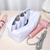 Altriapendragon Elegant Cotton Makeup Storage Bag Fashion Cosmetic Suitable for Hair Dryer and Beauty Products with Secure Zipper Cotton Makeup for Travel view 4