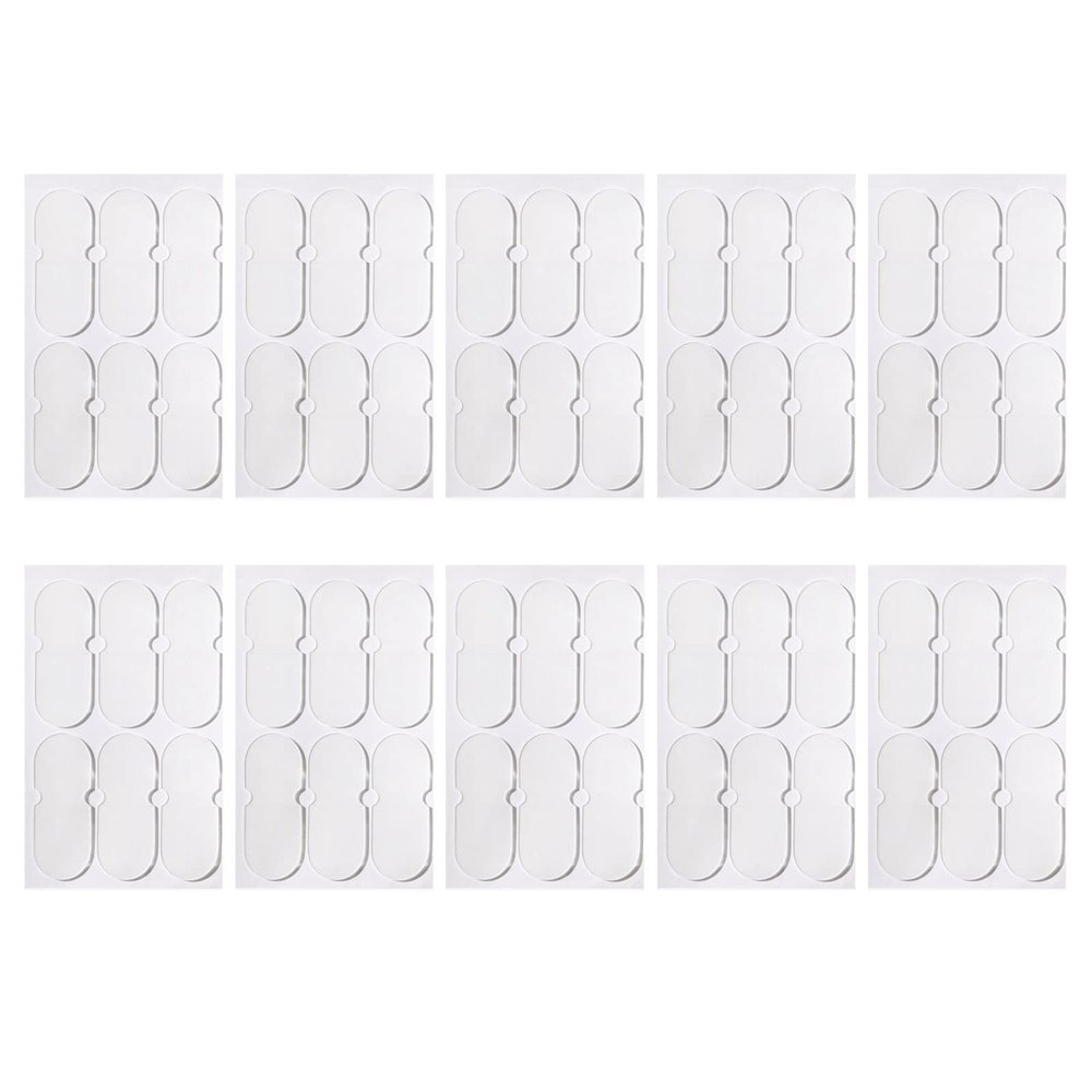 10pcs Clear Ear Stickers Veneer Corrector Patches Invisible Cosmetics Training Accessory Corrector