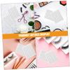 Abaodam Lash Lift Silicone Eye Pads 3 Sheets 9 Pairs White Perming Lash Extension Under Eye Pads for Salon and Home Use view 3