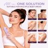 AIOOTISU Painless Bikini Trimmer for Women - 2-in-1 Electric Shaver for Sensitive Skin, No Nick No Cut, Waterproof & Rechargeable, Dual Head Razor for Bikini, Face & Body view 3