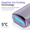 Neubutyan IPL Laser Hair Removal Device 25J Sapphire Ice Cooling,Lilac view 2