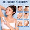 AiooTisu 2-in-1 Bikini Trimmer for Women - Dual Head Electric Shaver with Foil & Rotary Heads, Rechargeable & Waterproof, for Body, Bikini Line, Face, Legs & Underarms view 3