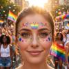 120+ PCS Rainbow Temporary Tattoos Waterproof, Pride Festival Face & Body Tattoo Stickers, LGBTQ Parade Accessories, Colorful Fake Tattoos for Women Men Pride Month Party Supplies view 2