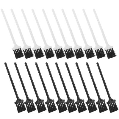 IDEANATEGRATE 20pcs Electric Razor Cleaning Brushes Long Handle, Mini Small Brushes for Razor and Shaver Grooming, Multifunctional Personal Shaving Tool for Mens Electric Shavers