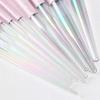 10Pcs Colorful Makeup Brushes Set Crystal Conical Frosted Blush Brush Eyeliner Foundation Fan Face Eye Make Up view 4
