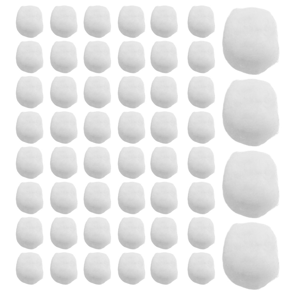 2 Pack Cotton Balls for Makeup Removal, Gentle White Cotton