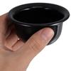 GALPADA Reusable Black Plastic Shaving Mug Bowl for Men Shaving Soap Container with Foaming Cup for Home and Travel Use view 4