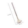 Balacoo 10pcs Fan Makeup Brushes Set, Small Size Natural Goat Hair, Highlighter and Loose Powder Applicator for Facial Aesthetician Use, Soft Bristles for Precision Makeup view 2