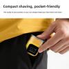 LAISANIM Electric Beard Trimmer with LCD Display, & Portable for Travel, Alloy Body, Whole Body Washable, Home & OntheGo Grooming Tool (Yellow) view 3