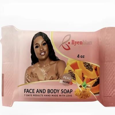 BYENBLAN Peau NOIRE SOAP 3pcs - Face & Body Soap Gentle Cleansing Bar