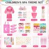 Chunm Slumber Party Teepee Tents Bulk, Complete, 4 Pink, 4 Set view 2