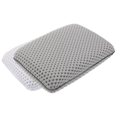 Gogogmee 2pcs Foam Bathtub Pillow Suction Cups, Spa Neck Cushion for Soaking Tub, Non-Slip Bath Cushion Relaxing Headrest for Men and Women in Shower, Spa, Hotel, Swimming Pool