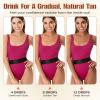 Tanning Drops To Drink,Drinkable Sunless Tanning Drops - Oral Drink Bronze Tanning drops for Face & Body - Enhancing Natural Skin Tone for All Skin view 3