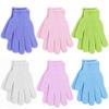 12 Pcs Exfoliating Gloves, Exfoliating Body Scrubber Exfoliator, Korean Exfoliating Mitt, Dead Skin Remover, Exfoliate Bath Shower Gloves, Moroccan Hand Body Scrub Mitt, Loofah Wash Cloth Washcloth view 1