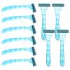 VINTORKY 20pcs Disposable Manual Hair Trimmer Razor for Body and Legs Waterproof Multipurpose Hair Shaver for Travel and Hotel Use view 1