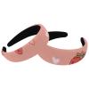 IEDHFNGDBFV 2 Pcs Polyester Wide Headbands for Women, Sweet Strawberry Patten Headbands Hair Band Non Slip Fashion Hairhoop for Women Girls Hair Accessories view 1