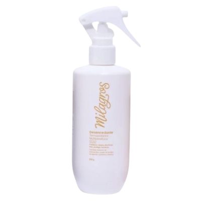 Termoprotector Desenredante Multibeneficio 250ml Protege la humedad interna del dao trmico Blanco.