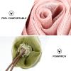 ULTECHNOVO 3pcs Rose Flower Mesh Bath Ball Shower Pouf Large Exfoliating Body Scrubber for Adults with Bubble Maker Suitable for Bathroom Shower Use Random Color view 3
