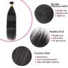 Straight One Bundle Human Hair 100g/Pack 26 Inch 12A Unprocessed Black Double Weft Quick Wave Extensions for Women view 4