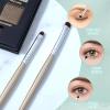 2Pcs Mini Smudge Brush for Eyeliner, 2 Sizes view 3
