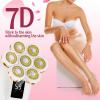Electric Razors for Women, 7D Floating Head Cordless Shaver, Wet/Dry Painless Hair Remover with Detachable Head, Waterproof for Face, Legs, Underarm, Ideal Gift (Gold) view 2