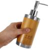 VICASKY Portable Travel Lotion Bottle 250ml Press Pump Dispenser for Bathroom Hand Soap and Shampoo Refillable Foaming Cleansing Foam Bottle view 4