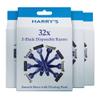 Harry's Disposable Razors for Men - 32 Count (8 count, Pack of 4) view 1
