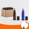 LALADEFIEE 5ml Bottles for Glass Blue Roll-on 24Pcs Essential Oils view 4
