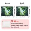 Tropical Ivy Makeup Bag, Jungle Botanical Nature Scenery Cosmetic Travel Pouch for Women, Gifts for Girls, Plant Portable Small Canvas Zipper Organizer 7x9 Inch view 4