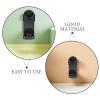 SOESFOUFU 2pcs Adhesive Razor Holder: Wall Mounted Razor Storage Rack - Shaver Drainage Organizer - No Drill Beard Trimmer Caddy for Bathroom Shower Walls view 3