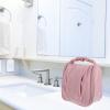 balacoo Large Capacity Waterproof Travel Toiletry Bag for Women, Pink Makeup Organizer with Dry Wet Separation, Portable Handheld Cosmetic Storage Pouch for Travel and Daily Use view 4