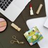 LDTCLND Cartoon Frog Square Compact Mirror for Purse, Portable Travel Makeup Mirror with 1x 2X Magnification, Small Folding Hand Mirror Gift for Women, Girls, Mom (2.76") view 2