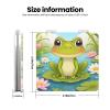 LDTCLND Cartoon Frog Square Compact Mirror for Purse, Portable Travel Makeup Mirror with 1x 2X Magnification, Small Folding Hand Mirror Gift for Women, Girls, Mom (2.76") view 3