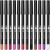 7V HOME BEAUTY 12PCS Lip Liner Pencil, Waterproof Long-Lasting Matte Multifunctional Lip Pencil 12 Colors Lip Liner Set (SET B) view 3