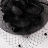 CDGTHYU Headdress Mesh Hairpin Bow Small Top Hat Hair Accessories Headband view 4
