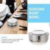 GOOHOCHY Stainless Steel Shaving Bowl with Lid, Large Capacity Men Home Use view 3