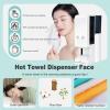 SHAHRYAR Hot Face Towel Warmer, Hot Towel Warmer, 5 S Fast Heating & Automatic Dispenser, Constant 55c (131f) Temperature Control,Wall-Mount or Countertop Use Machine+40Towels view 2